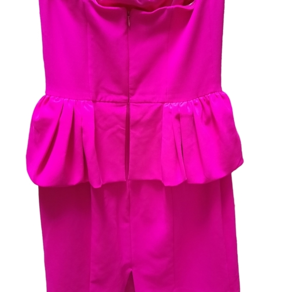 Express Pink Women's Strapless Dress - Picture 6 of 7